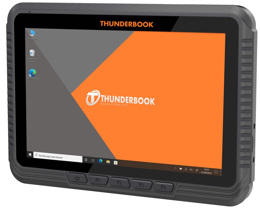 Terminal Embarcado 8" Windows (VMC) - ODEON W810 front diag