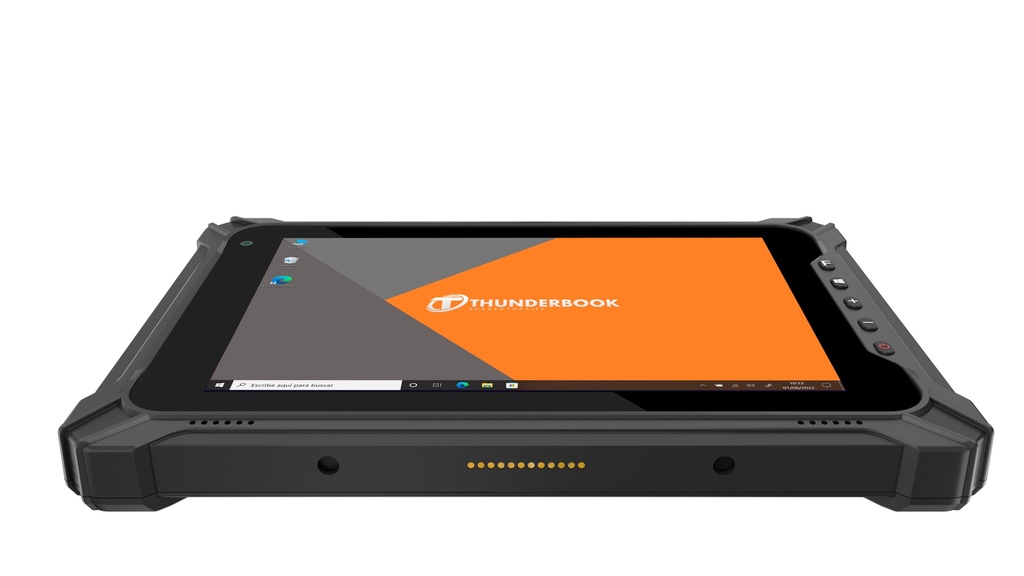 Tablet Rugerizada Windows 10" - COLOSSUS W103 frontal posterior diagonal