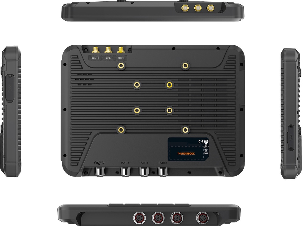 Terminal Embarcado 8" Android (VMC) - ODEON A800 puertos