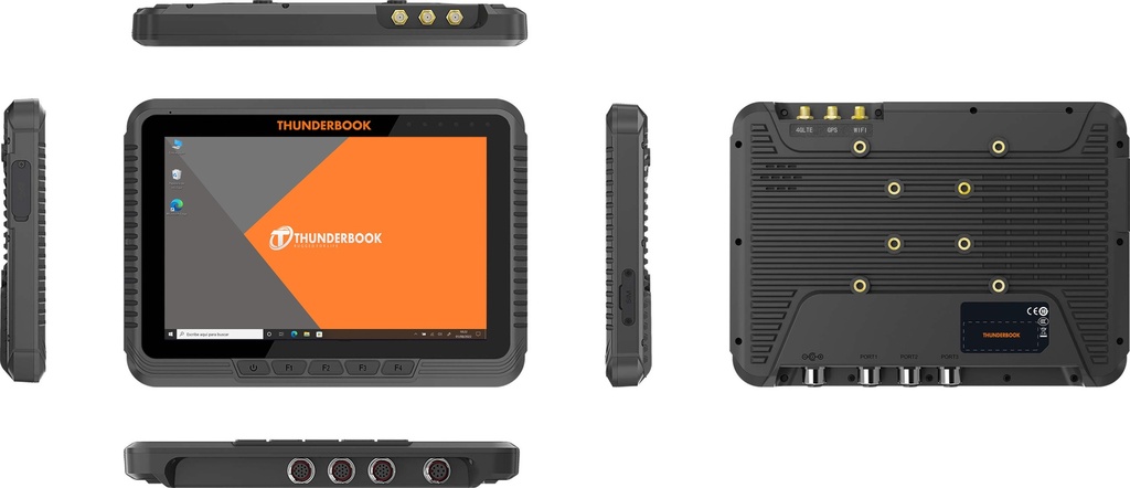 Terminal Embarcado 10" Windows (VMC) - ODEON W110 4 sides