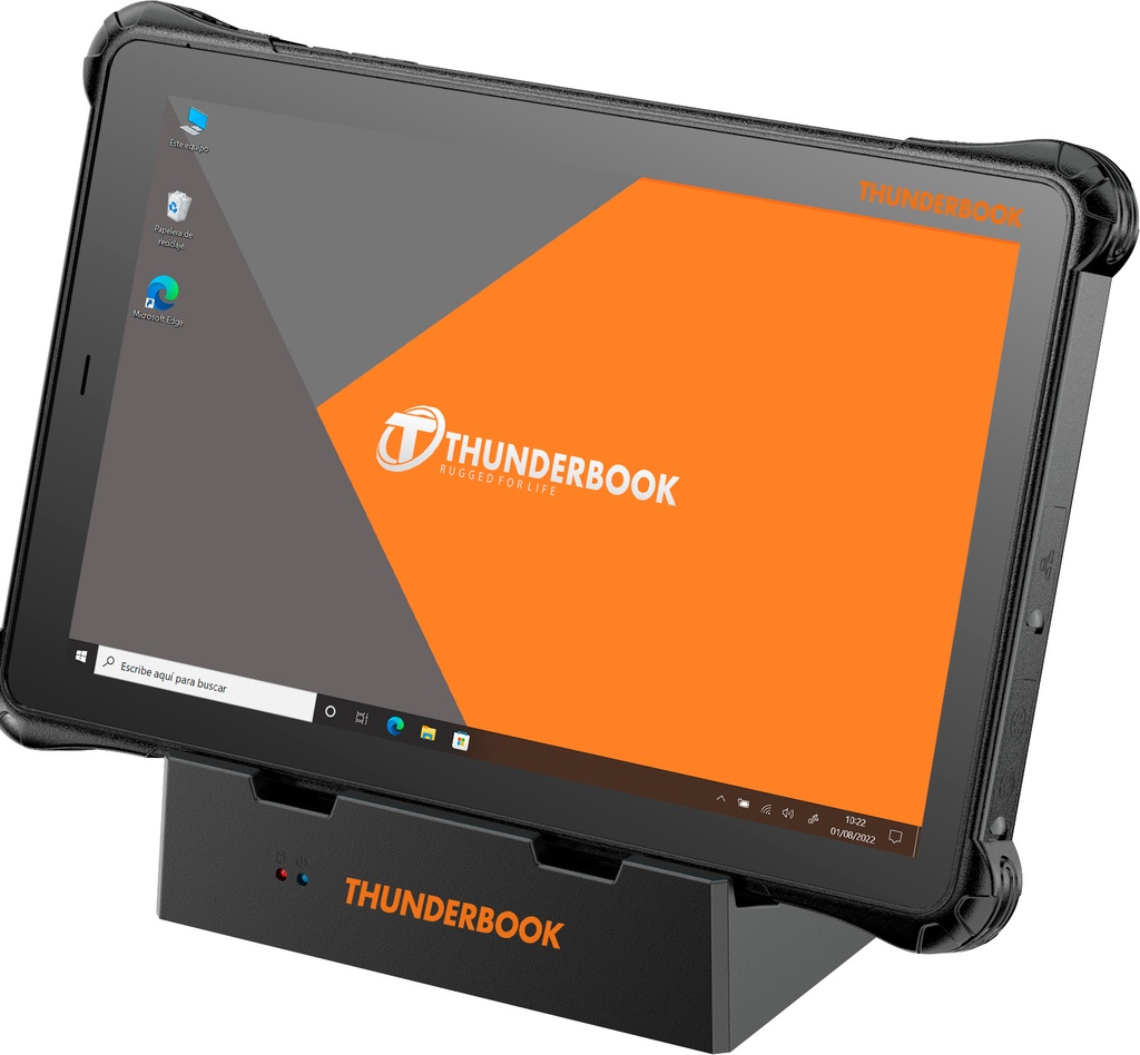 Docking de escritorio y Cargador Batería - Khronos W800 / W100 izq